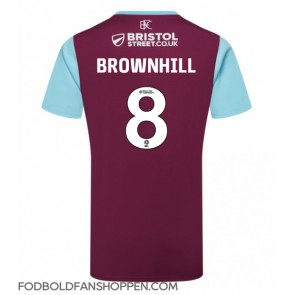 Burnley Josh Brownhill #8 Hjemmebanetrøje 2024-25 Kortærmet